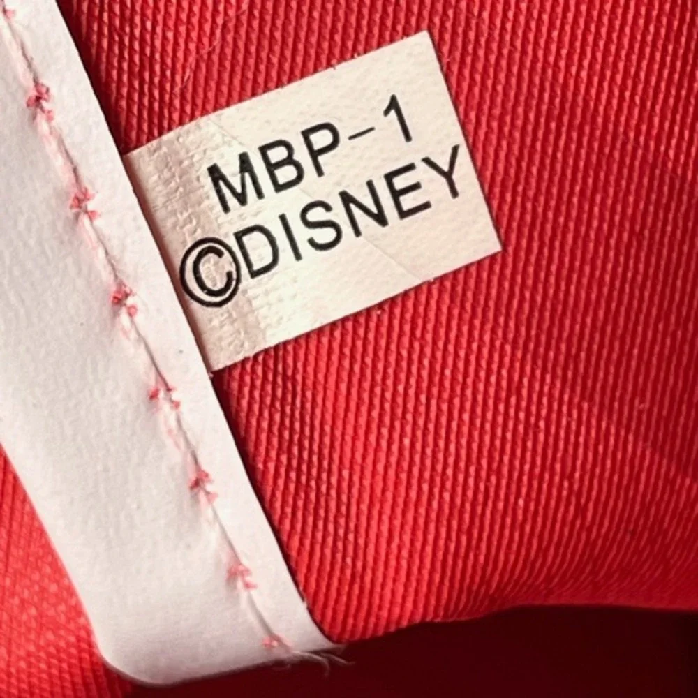 Disney Mickey & Minnie Drawstring Bag Backpack‎ Cinch Sack Red